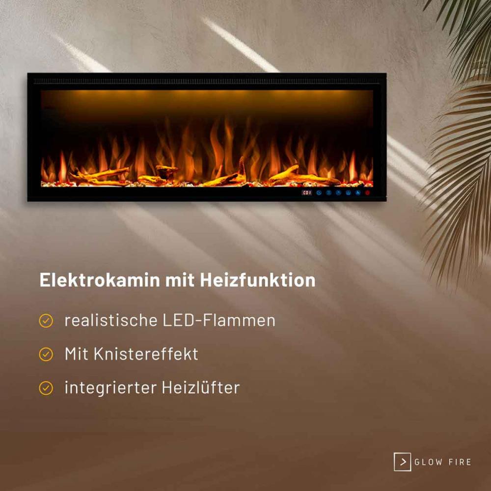 Glow Fire Elektro-Wandkamin Smart Wall 50